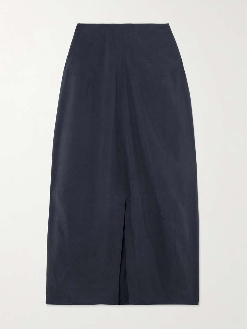 TOTEME Parachute Silk-blend Maxi Skirt