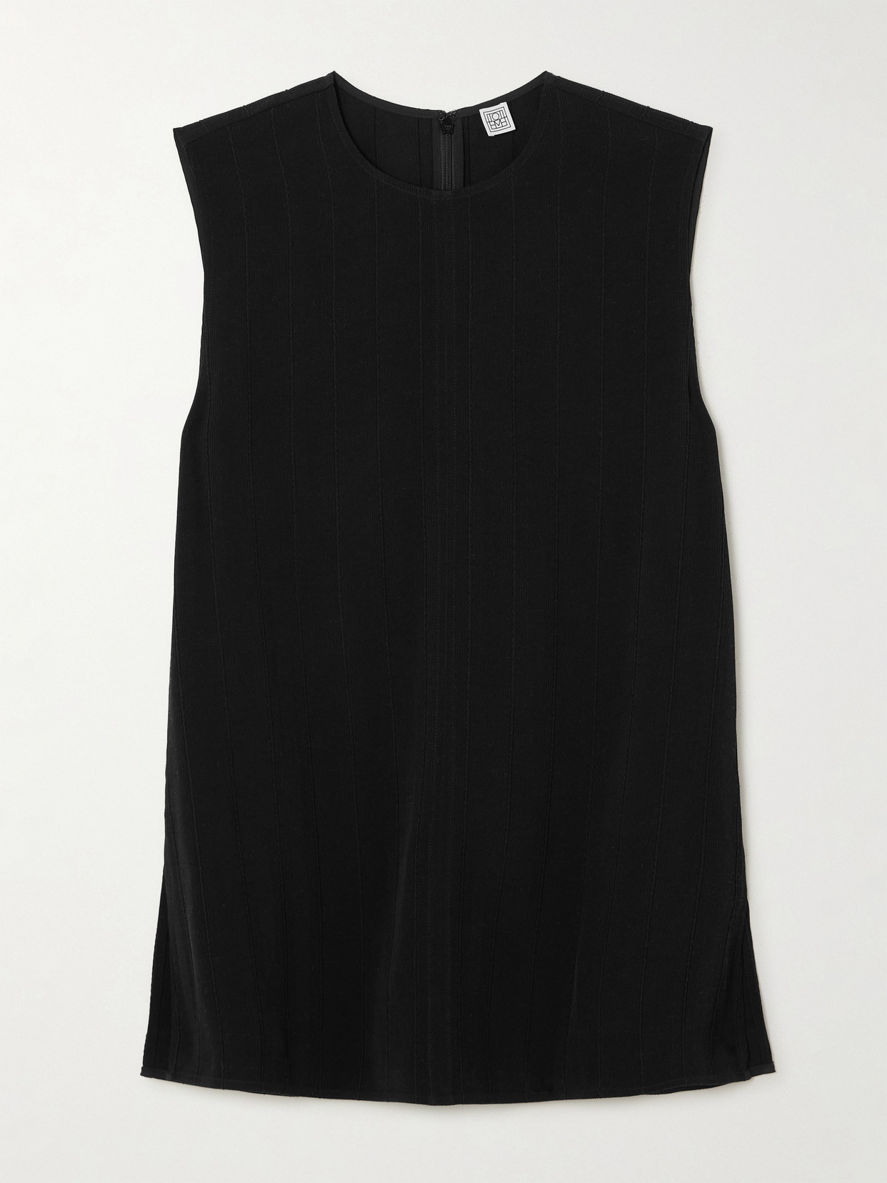 Totême Woven Tunic In Black