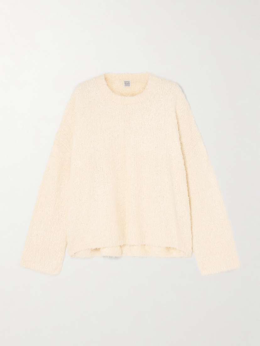 TOTEME Silk-bouclé Sweater