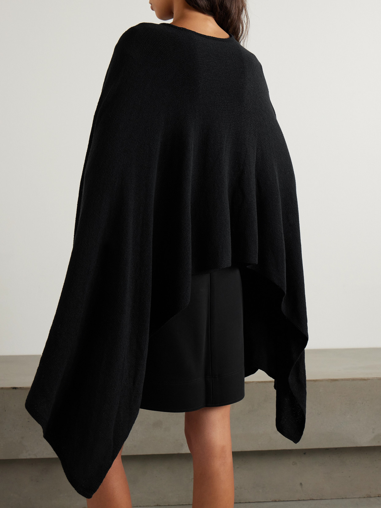 Cape-Effect Sweater