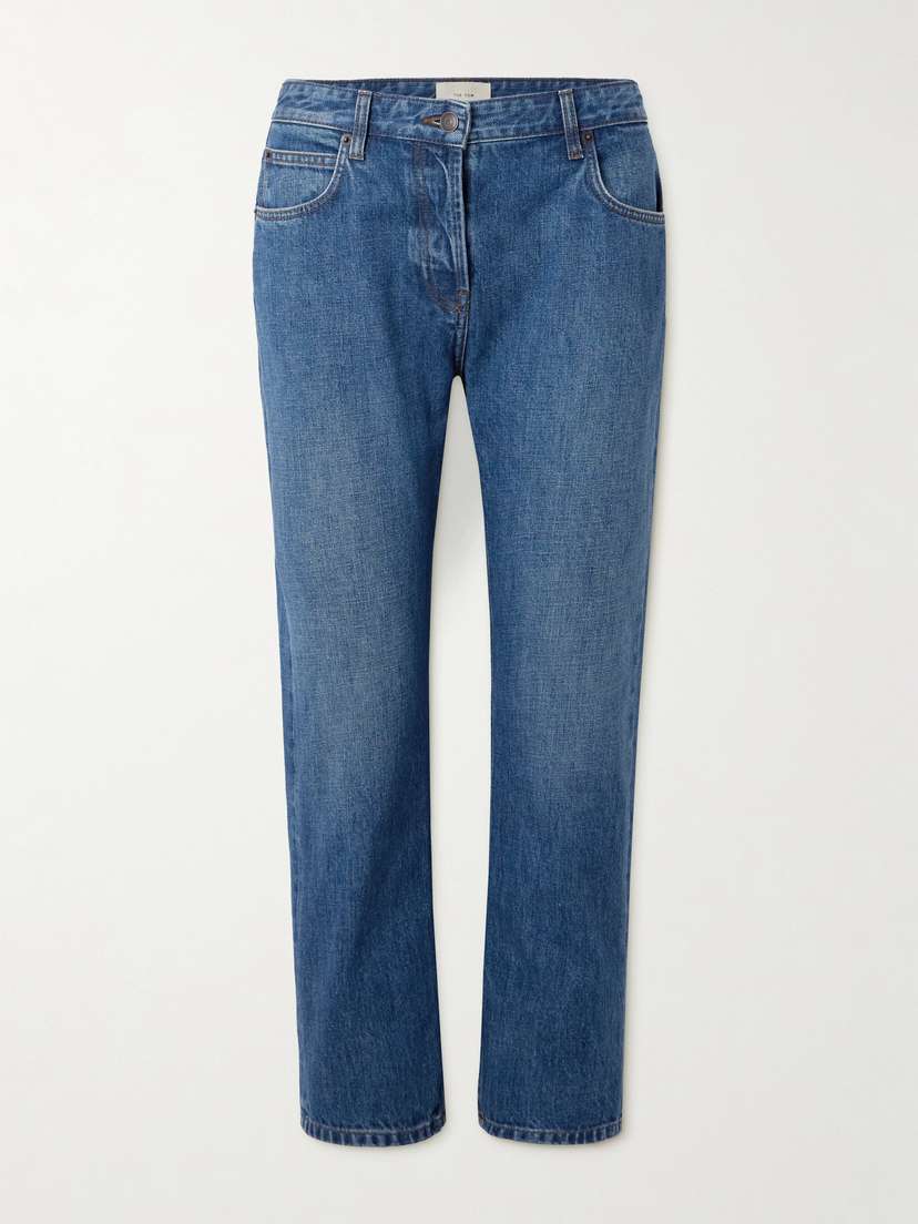 The Row Riaco Mid-rise Straight-leg Jeans