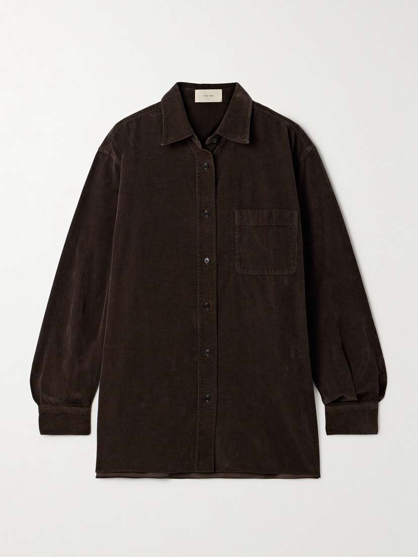The Row Nesson Cotton-corduroy Shirt