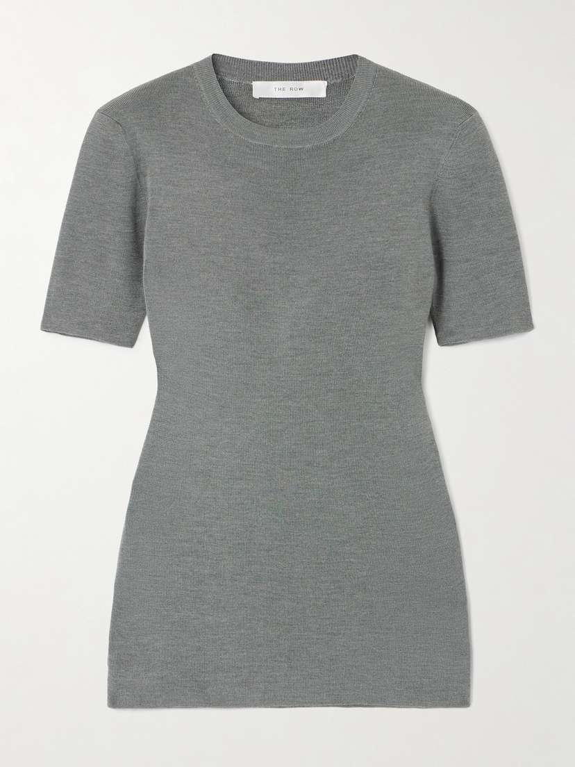 The Row Jannat Silk T-shirt