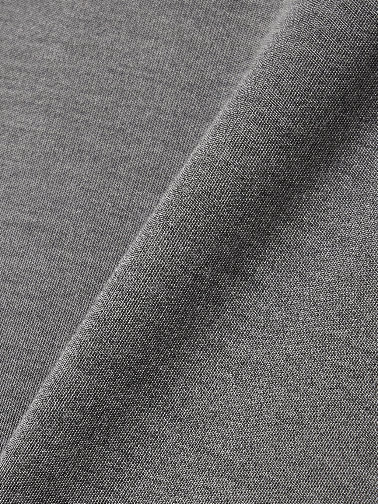 The Row Jazmin Silk Maxi Dress In Gray
