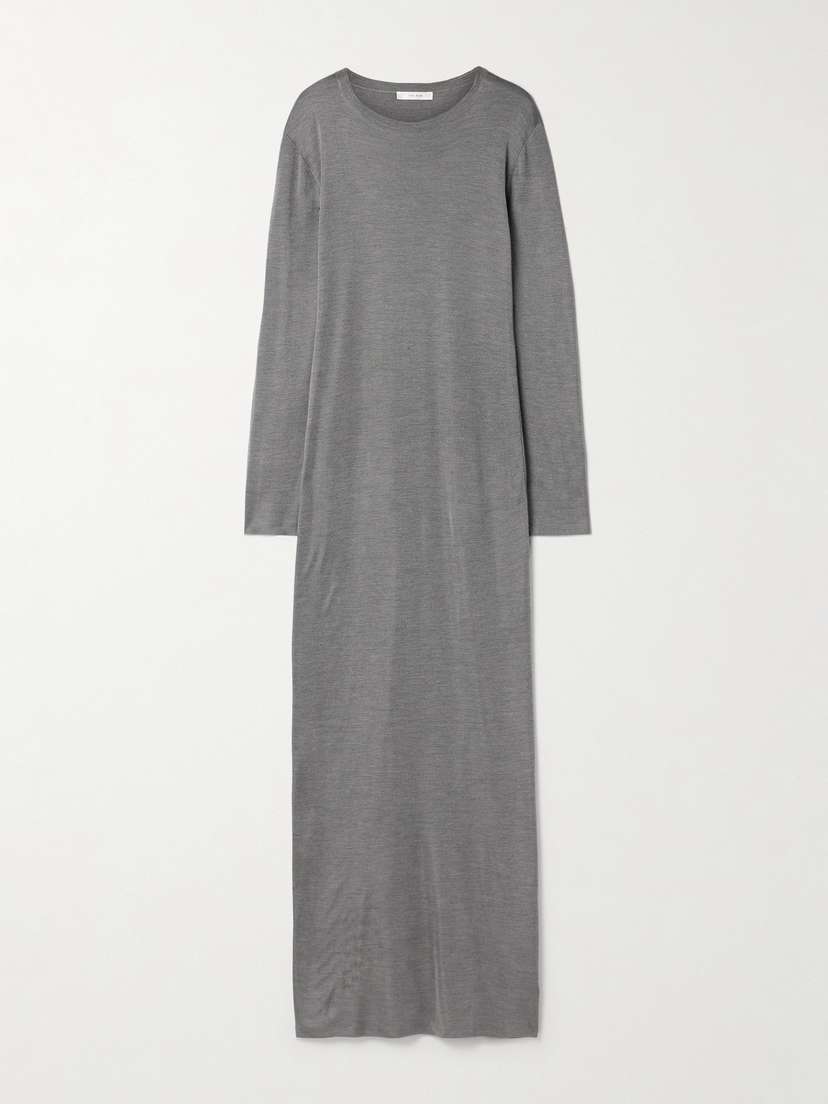 The Row Jazmin Silk Maxi Dress