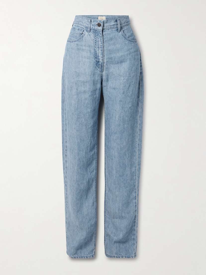 The Row Tarley High-rise Straight-leg Jeans