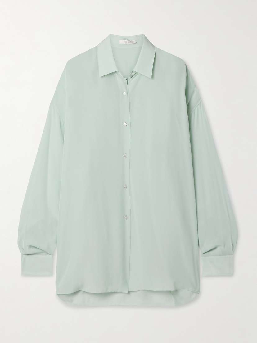 The Row Caster Chiffon Shirt