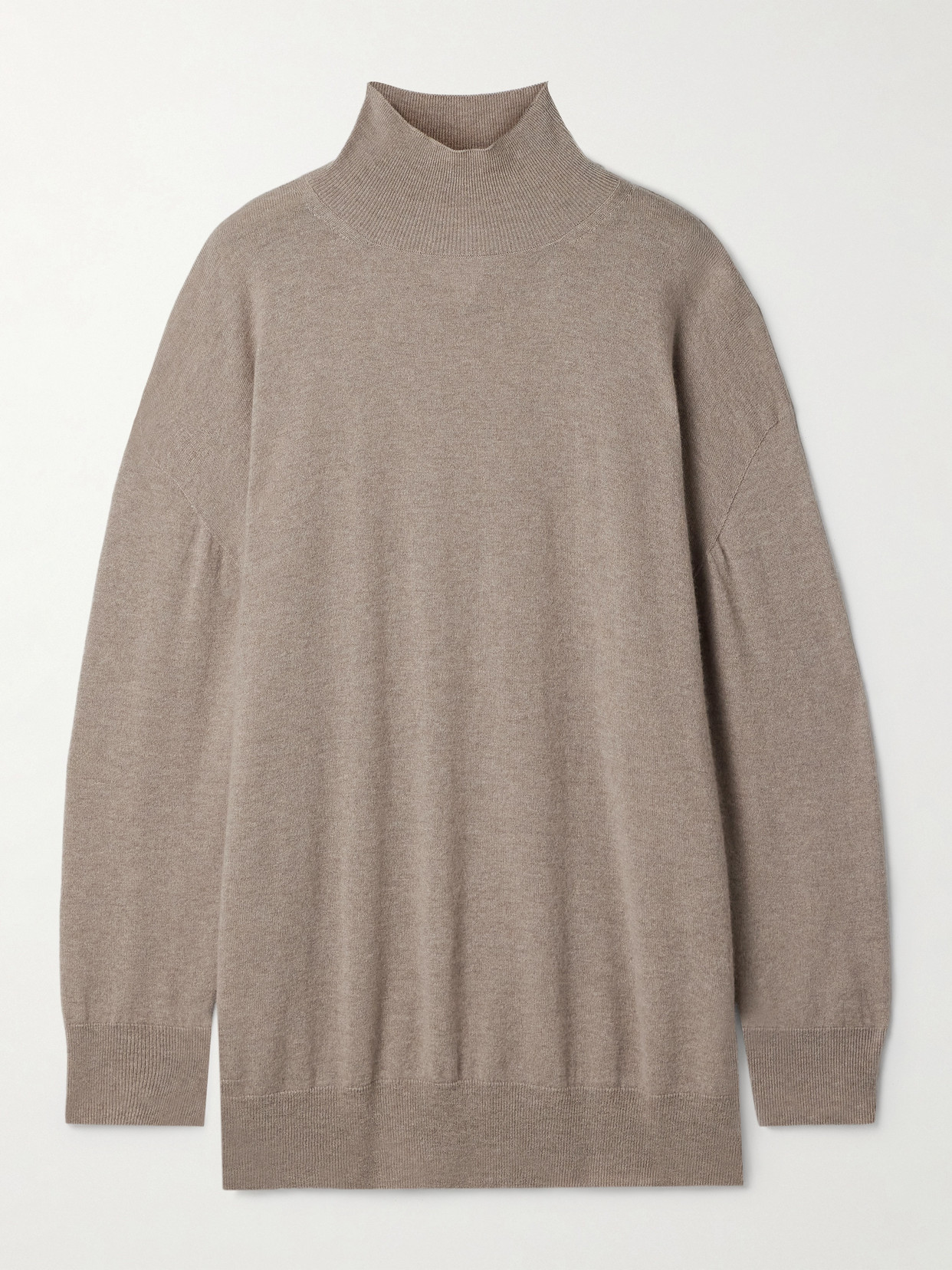 The Row Jabari Cashmere Turtleneck Sweater In Neutrals
