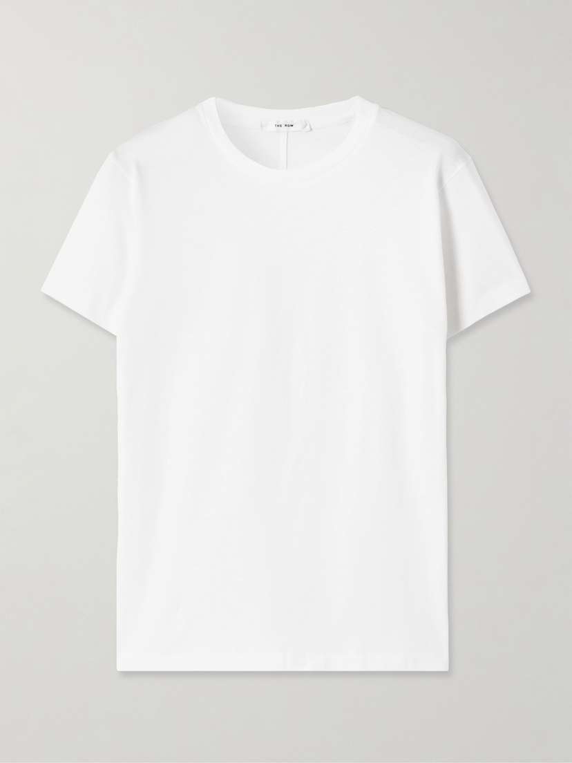 The Row Florie Cotton-jersey T-shirt
