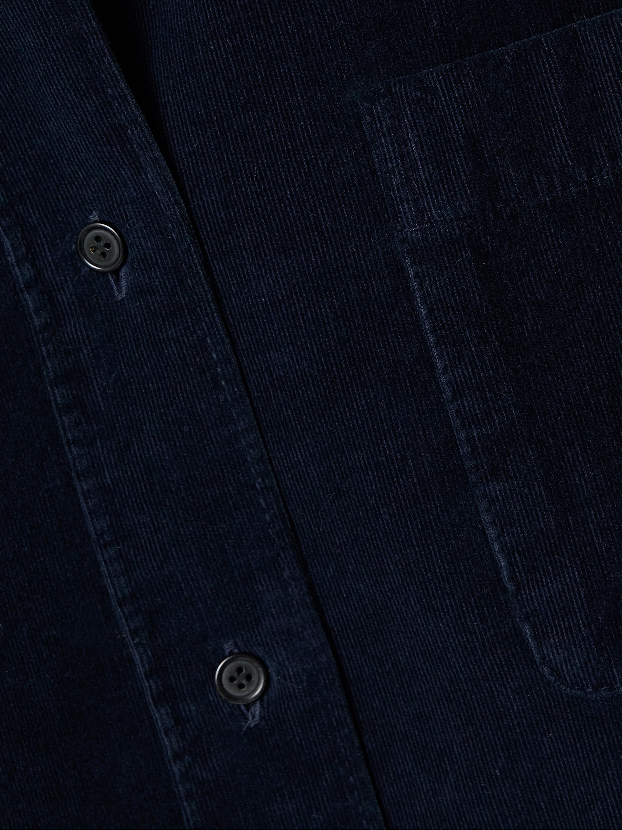 The Row Nesson cotton-corduroy shirt