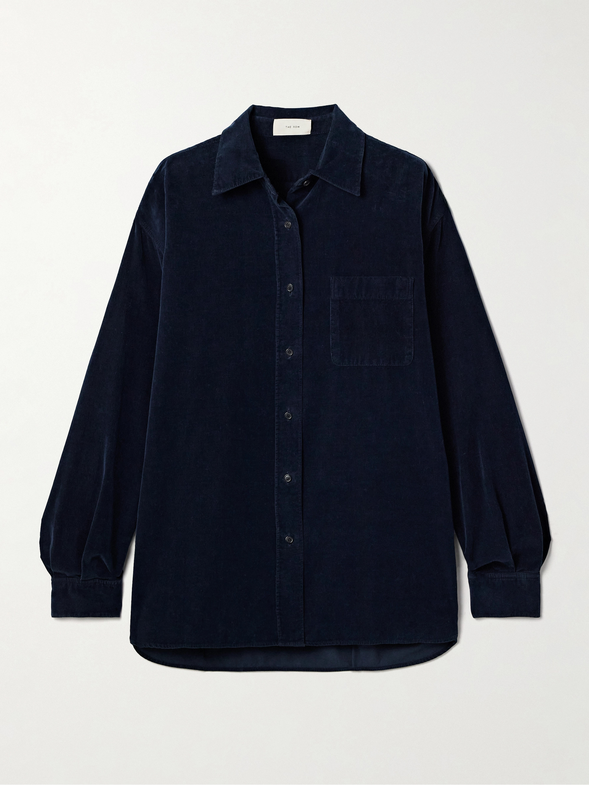 The Row Nesson cotton-corduroy shirt