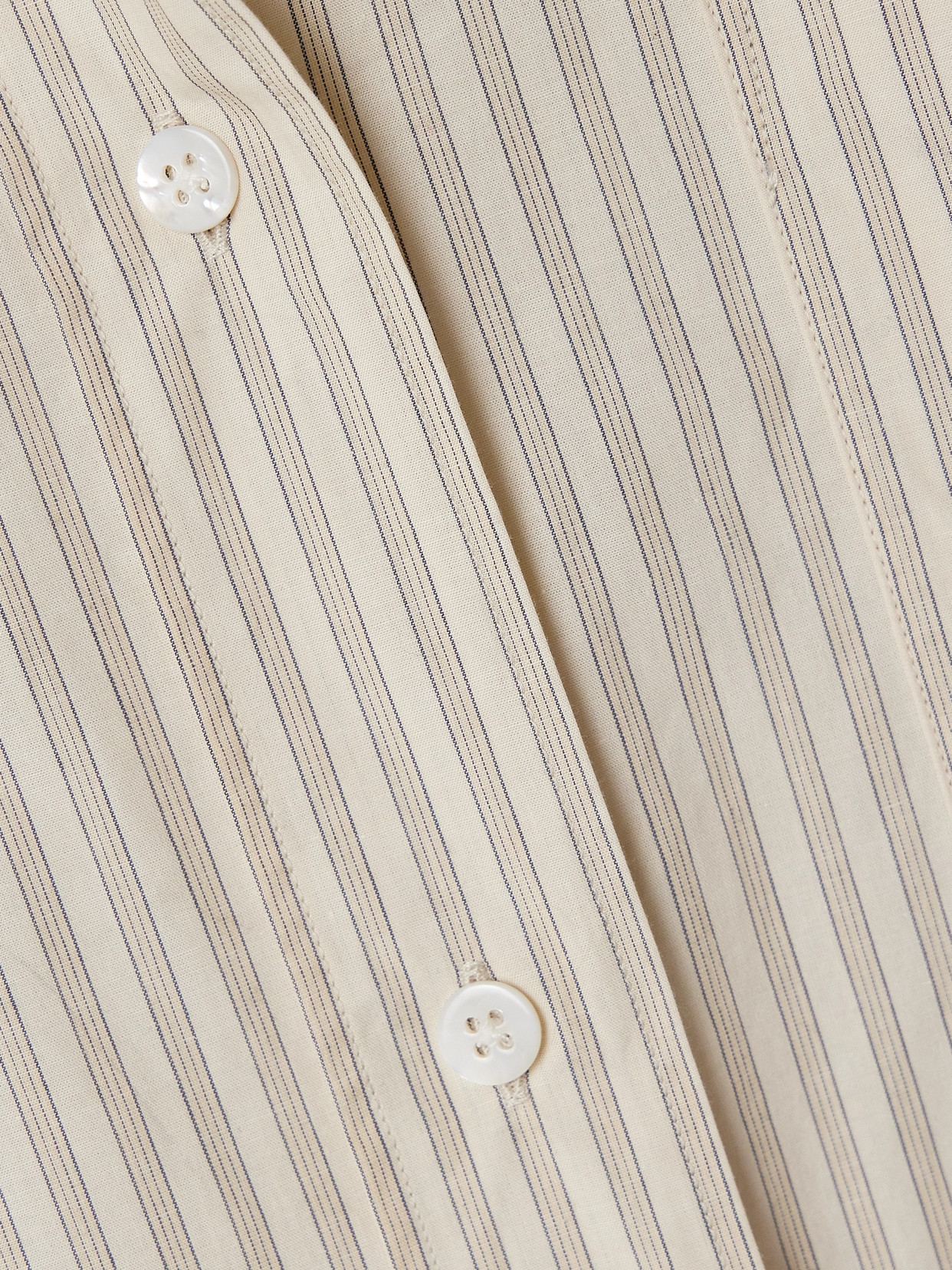 Nesson Striped Organic Cotton-Poplin Shirt