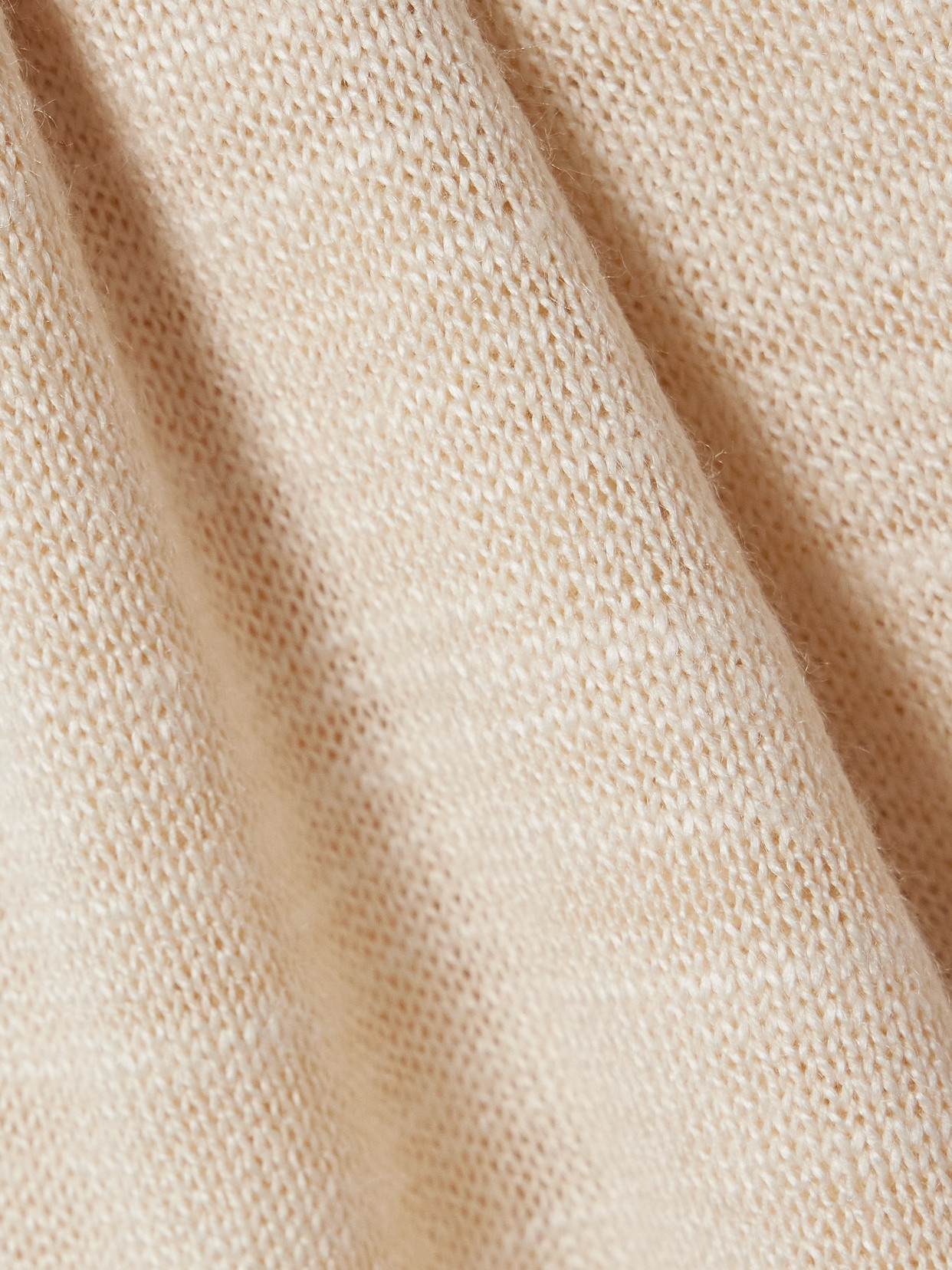 The Row Juyah Open-knit Silk Tank In Ecru