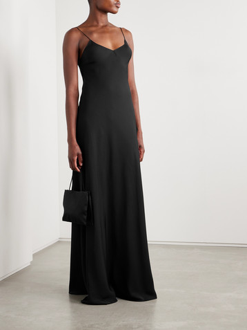 The Row Kolann silk crepe de chine gown