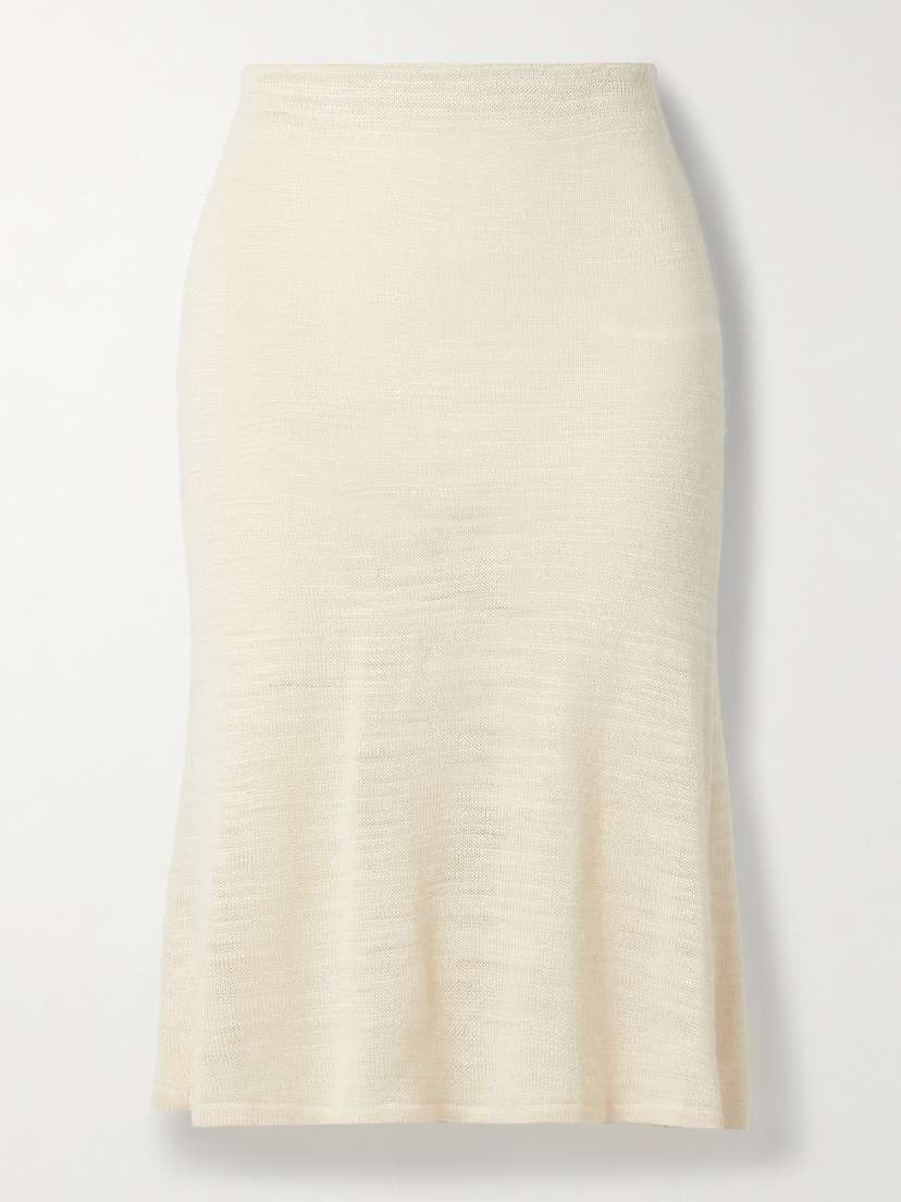 The Row Jesto Silk-blend Skirt