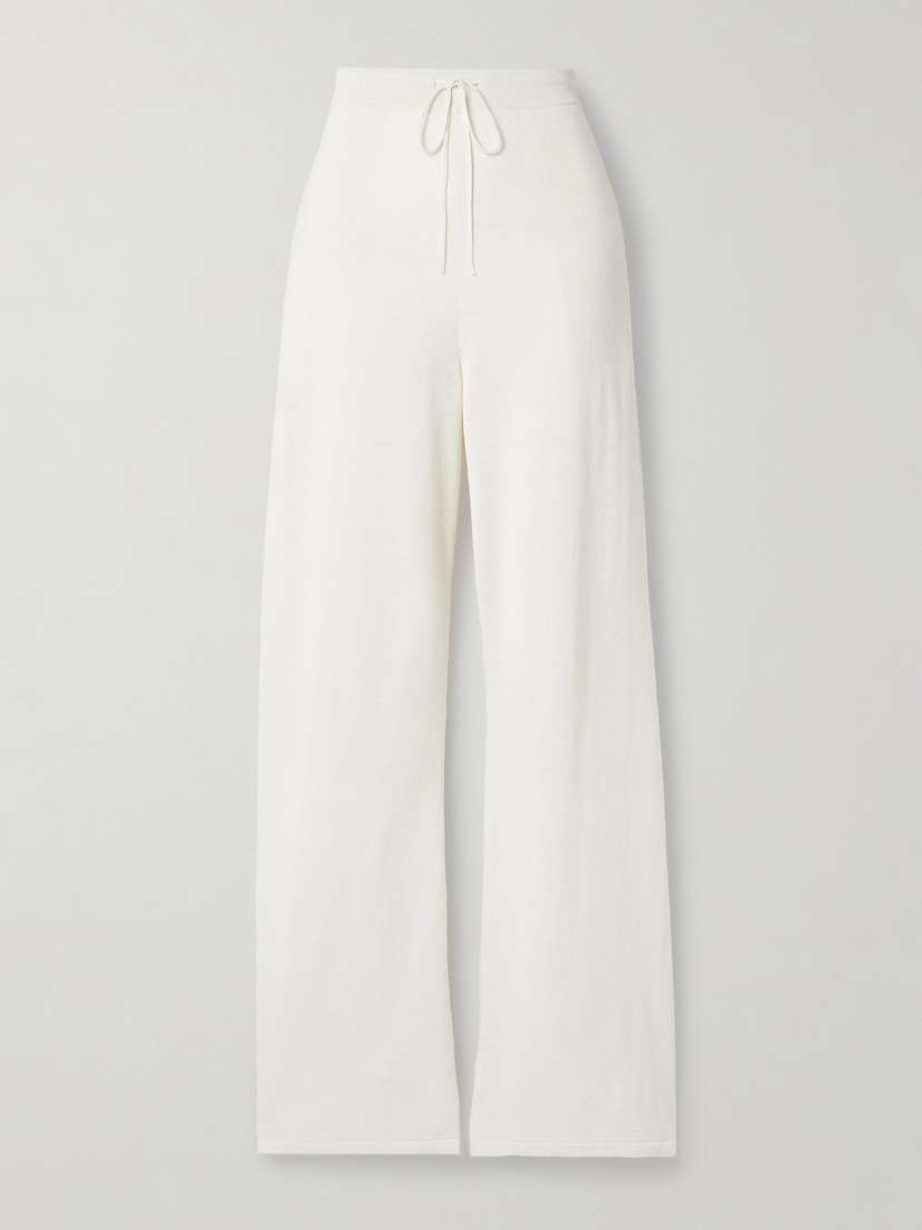 The Row Jory Linen-blend Wide-leg Pants