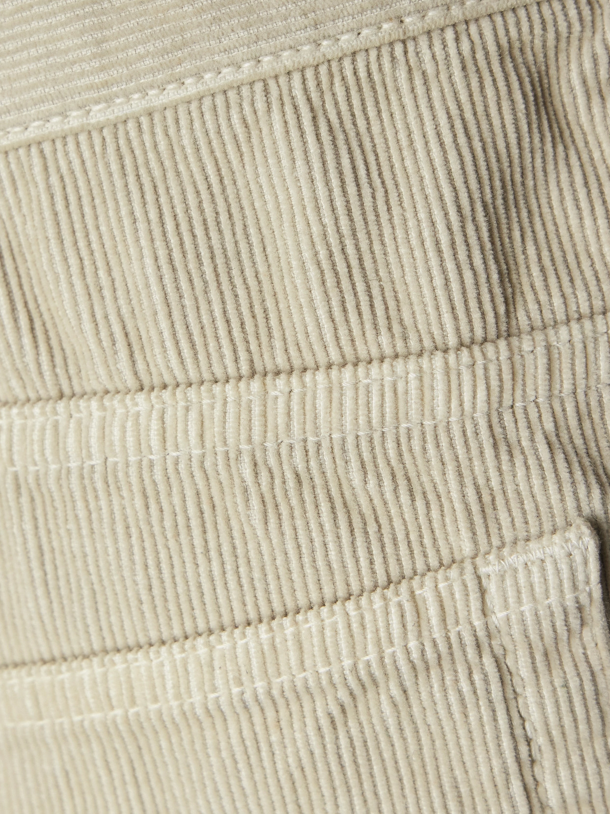 The Row Eglitta Cotton-corduroy Pants In Ecru