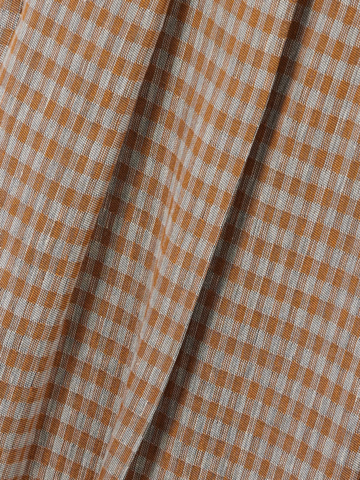 THE ROW SHERRY PLEATED CHECKED LINEN-BLEND WIDE-LEG PANTS