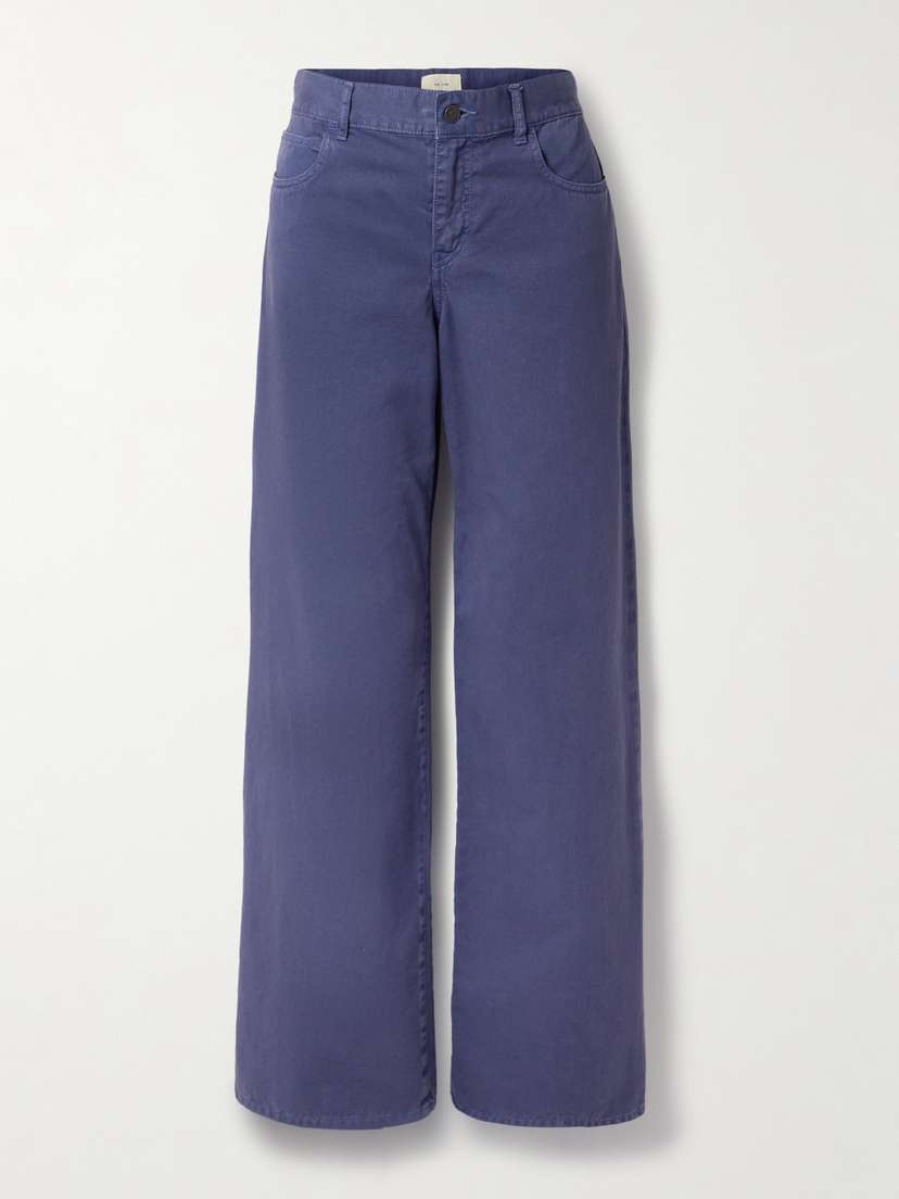 The Row Eglitta Mid-rise Wide-leg Jeans