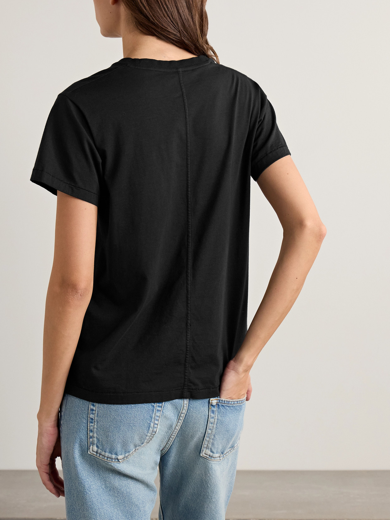 The Row Chiara Short-sleeved T-shirt In Black