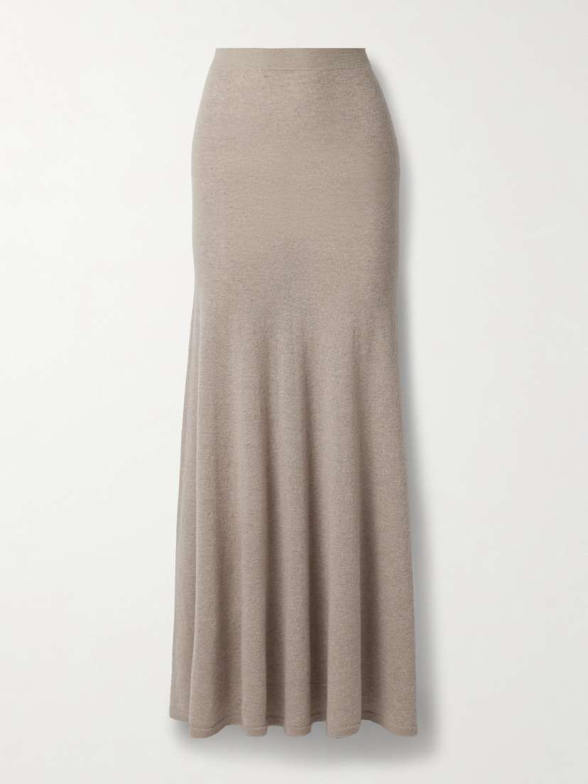 The Row Jovian Cashmere Maxi Skirt