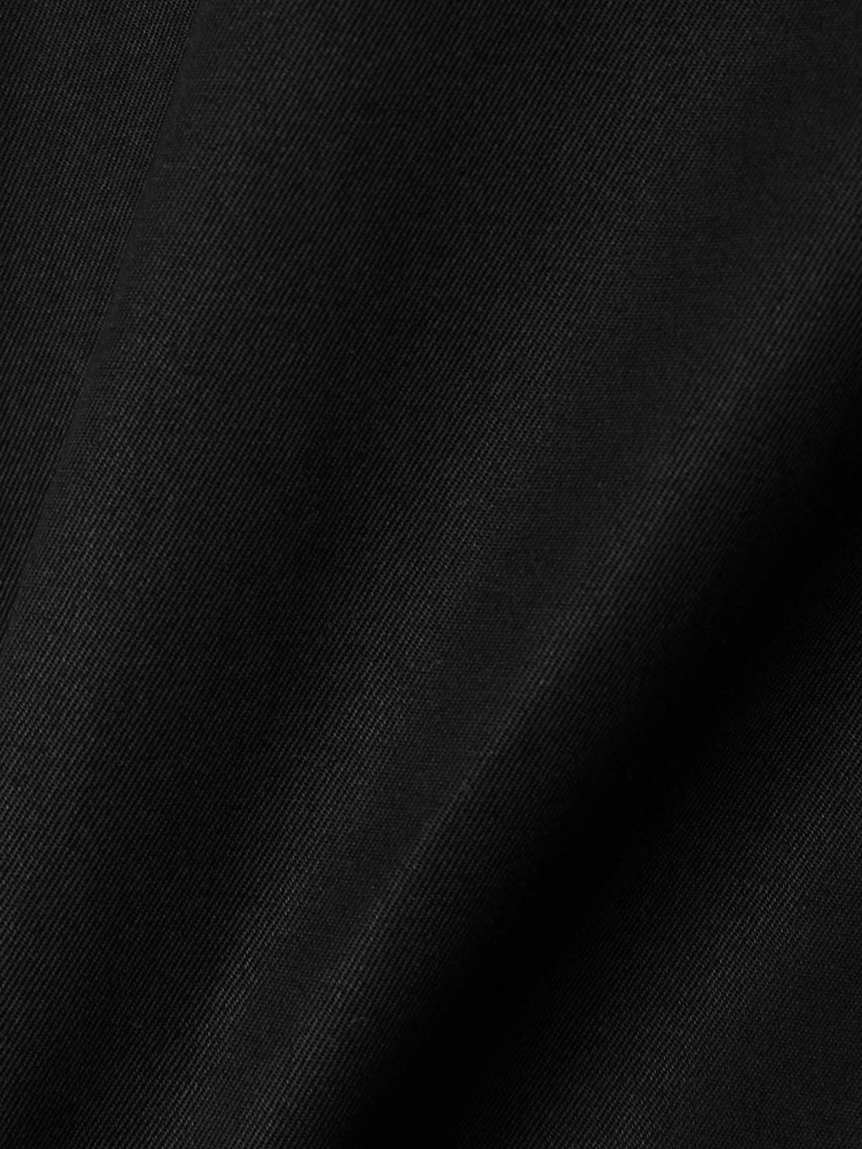 Sasuphi Elettra Cotton-twill Wide-leg Pants In Black
