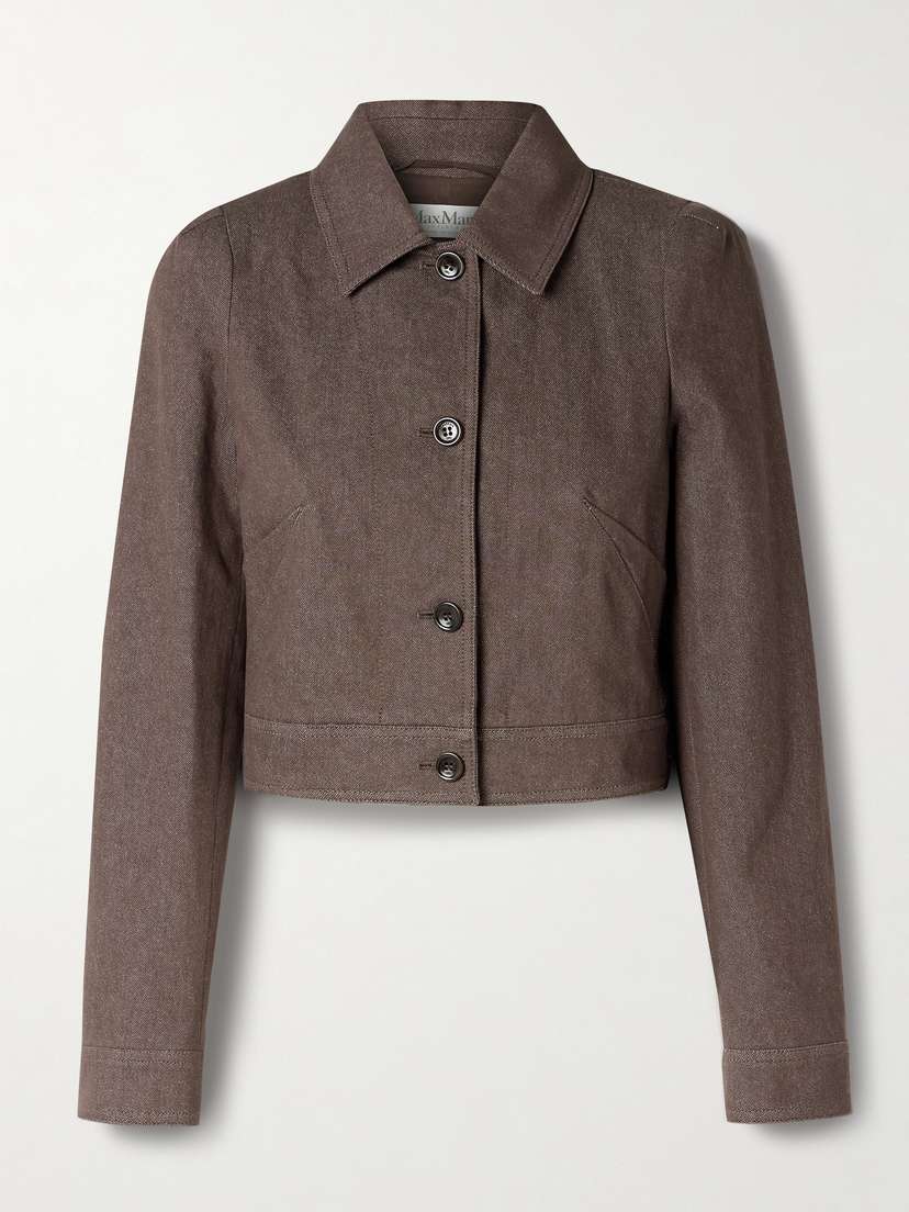 Max Mara — Cropped denim jacket