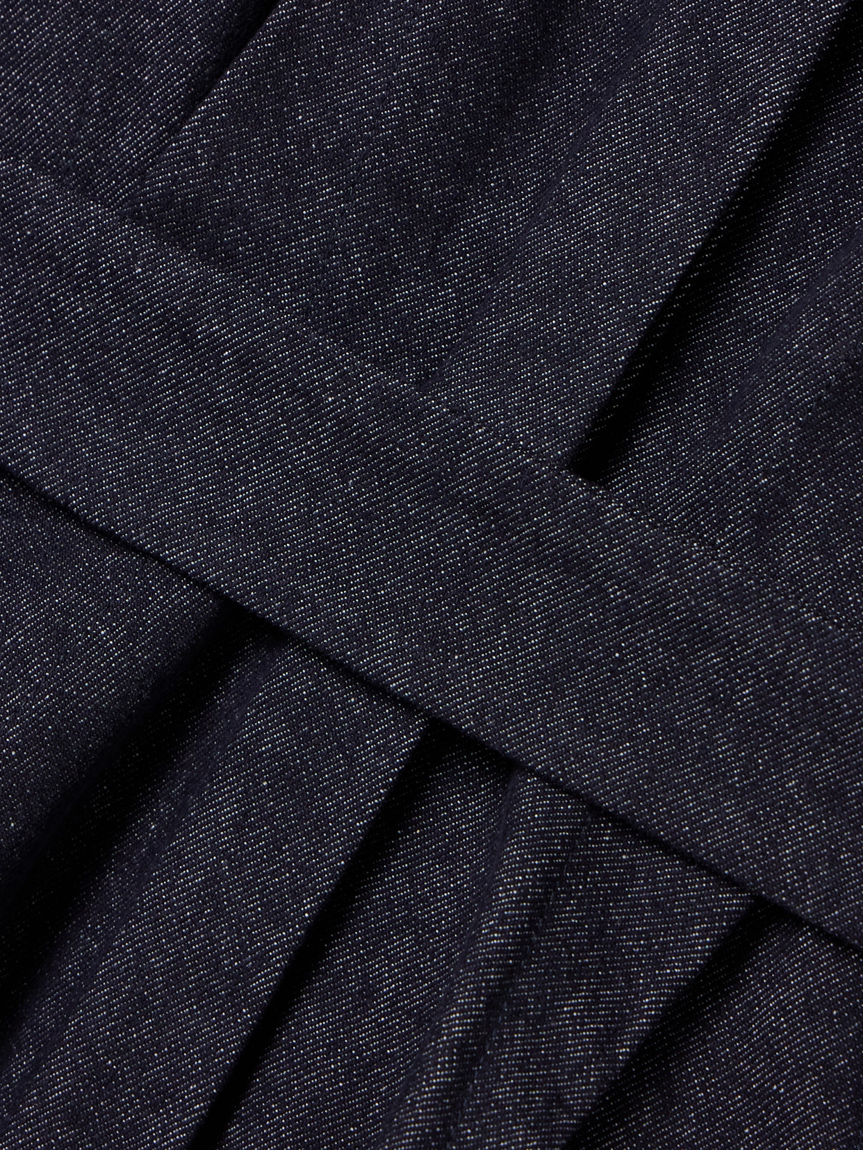 Max Mara Maxmara Women Aller - Denim-effect Chemise Dress In Blue