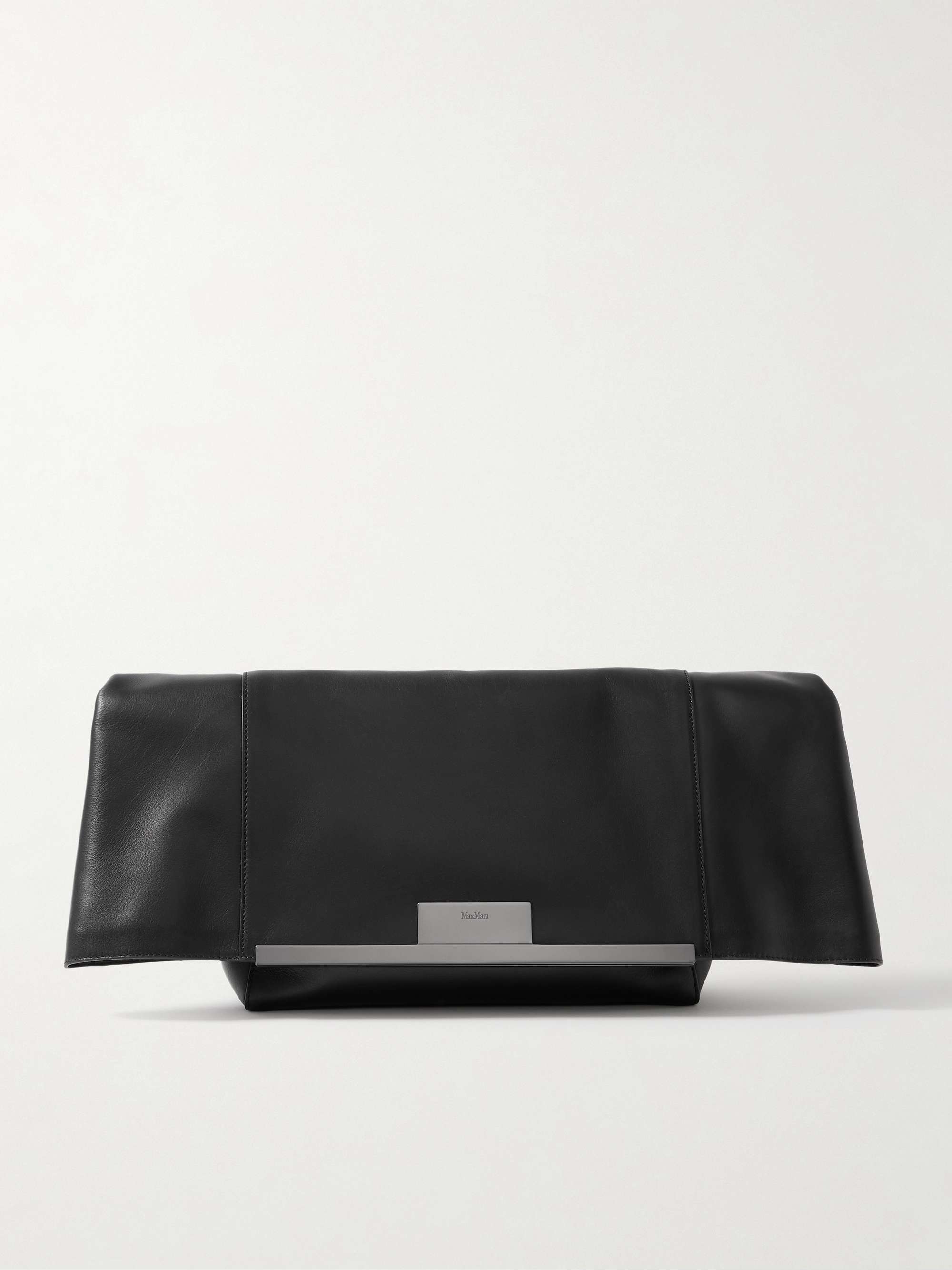 MAX MARA レザー クラッチ | NET-A-PORTER MAX MARA レザー クラッチ | NET-A-PORTER