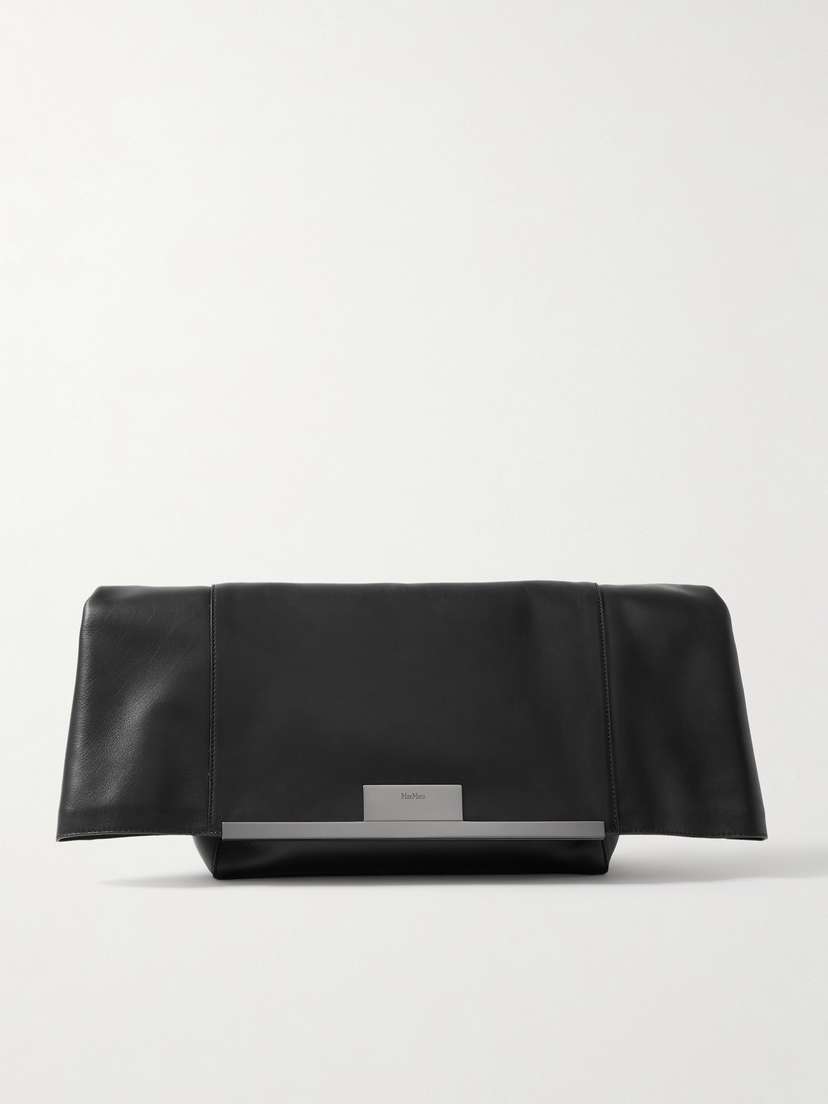 Max Mara Leather Clutch