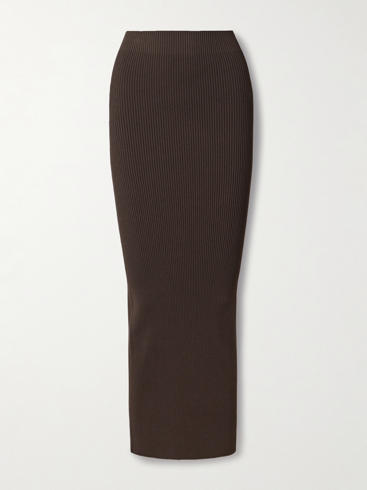Max Mara Aprile Ribbed-knit Maxi Skirt