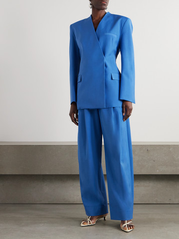 Esse Studios Homme double-breasted oversized woven blazer