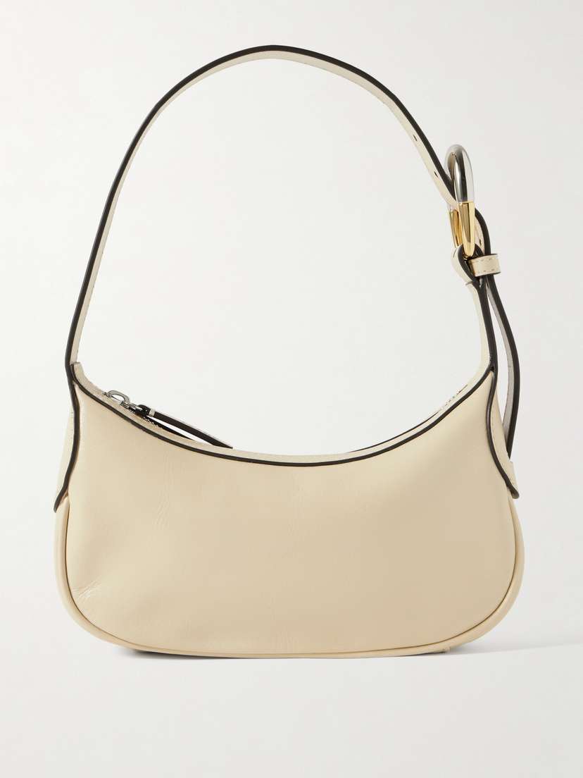 Staud Owen Leather Shoulder Bag