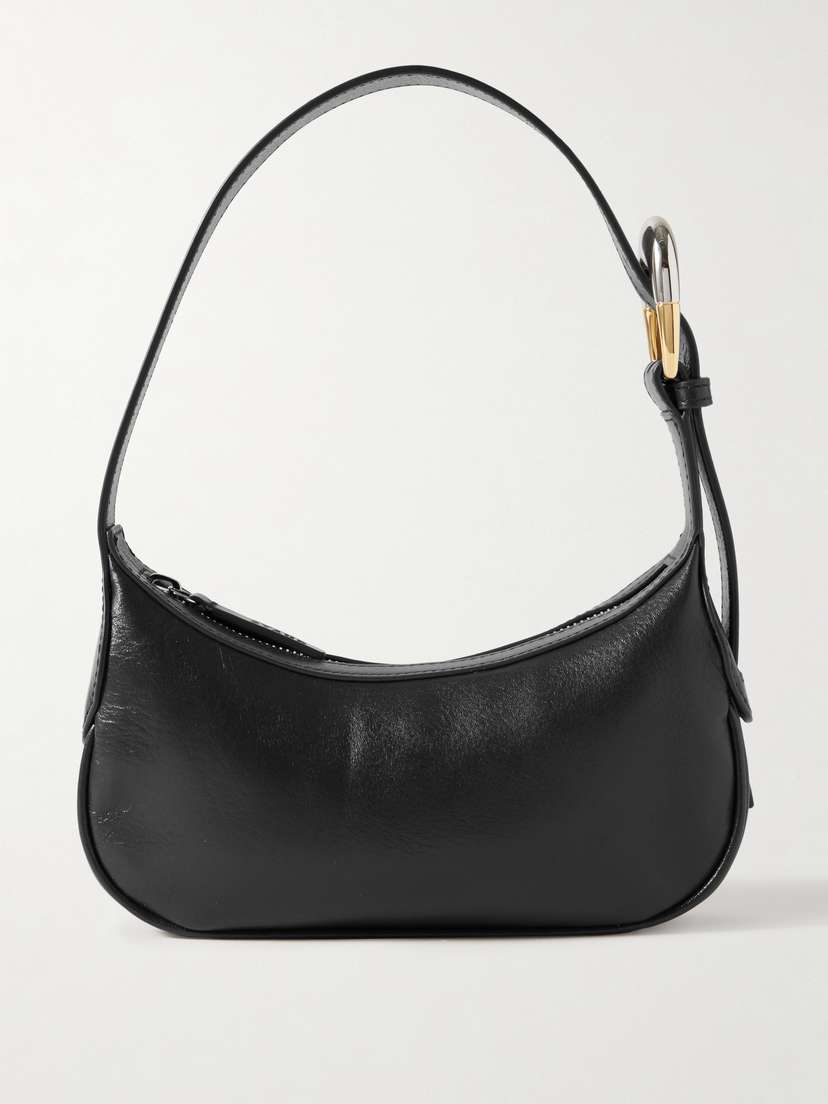 Staud Owen Leather Shoulder Bag