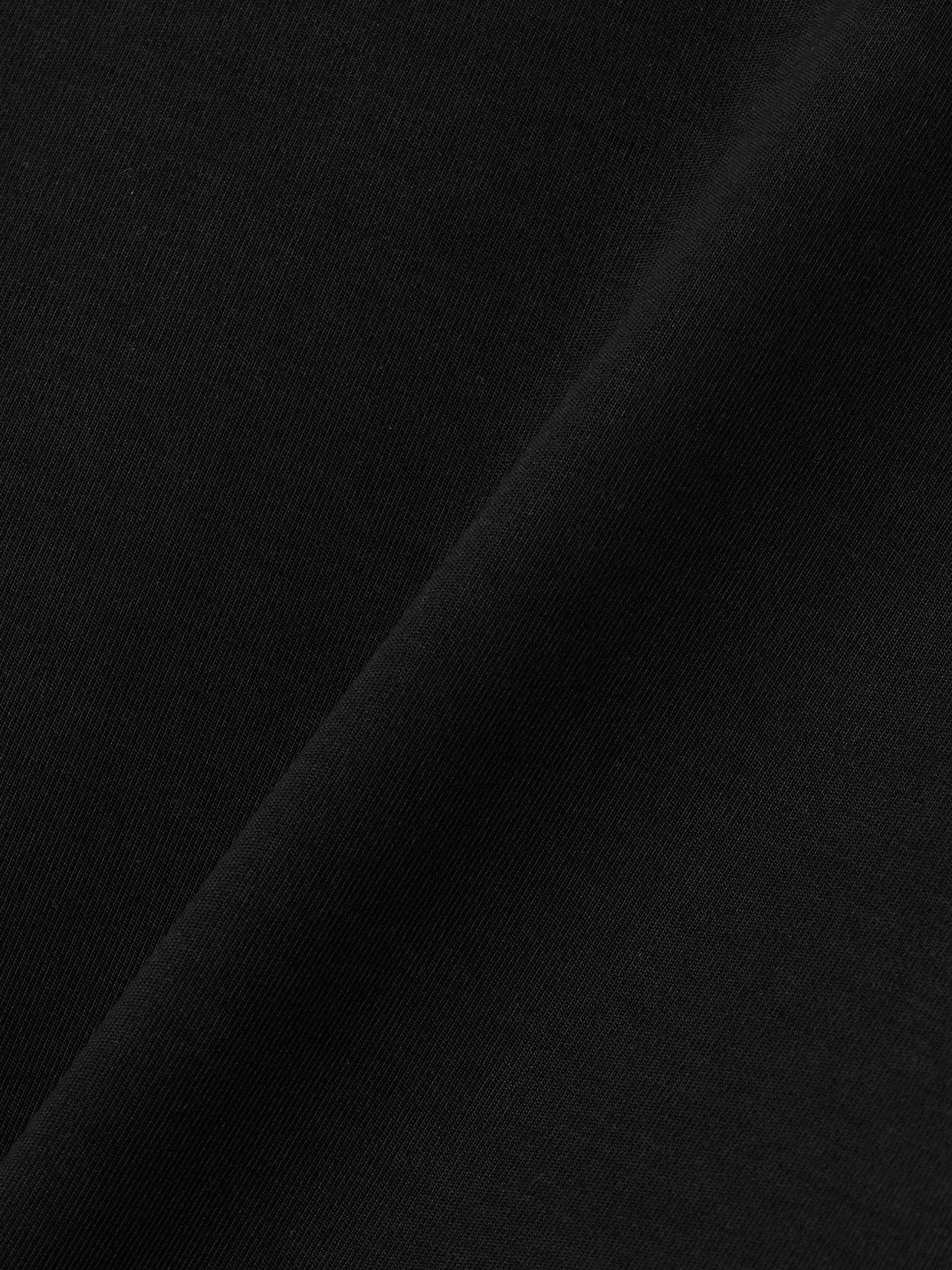The Park Joyce Stretch-tencel™ Lyocell Jersey Turtleneck Thong Bodysuit In Black