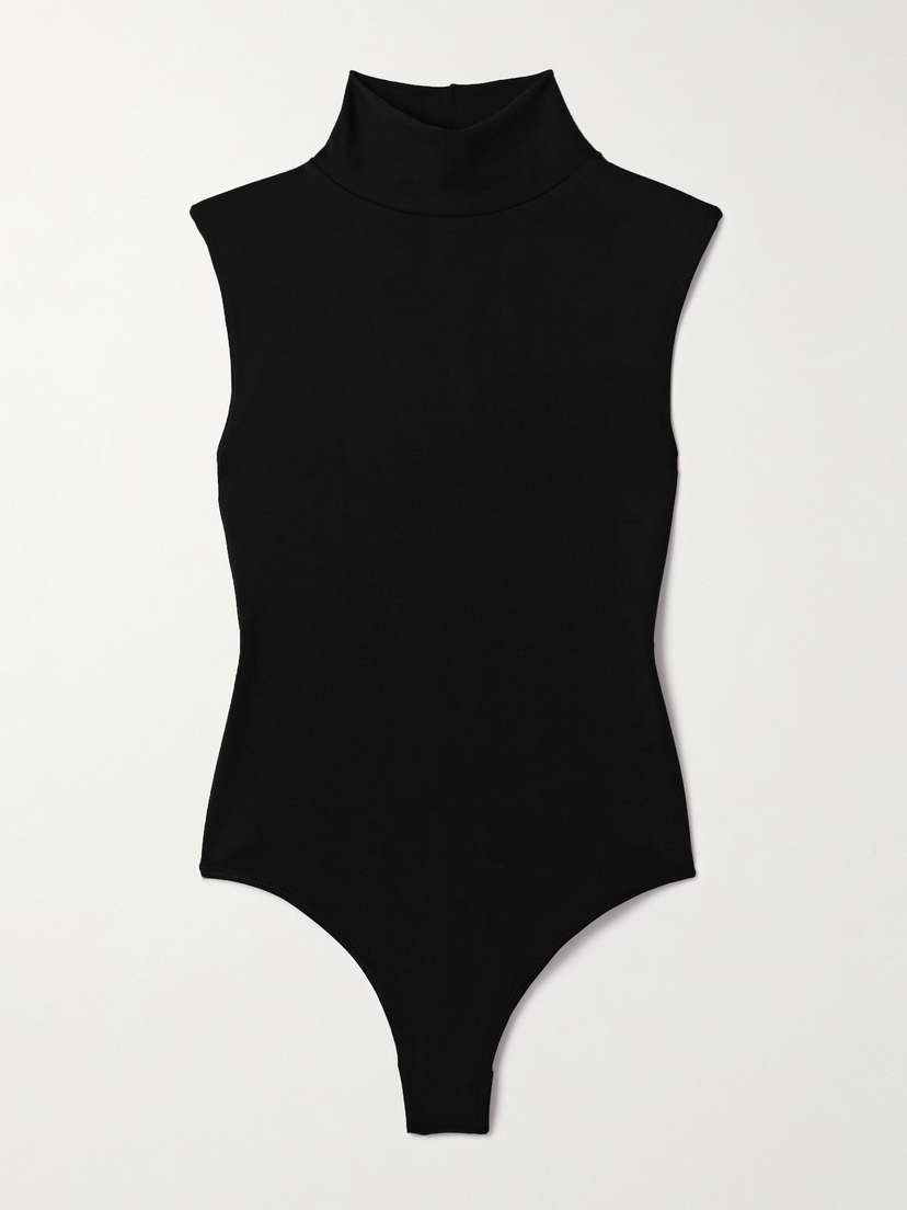 The Park Joyce Pyratex® Power 3 Turtleneck Thong Bodysuit
