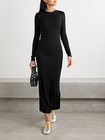 THE PARK Charity stretch-TENCEL™ Lyocell jersey midi dress