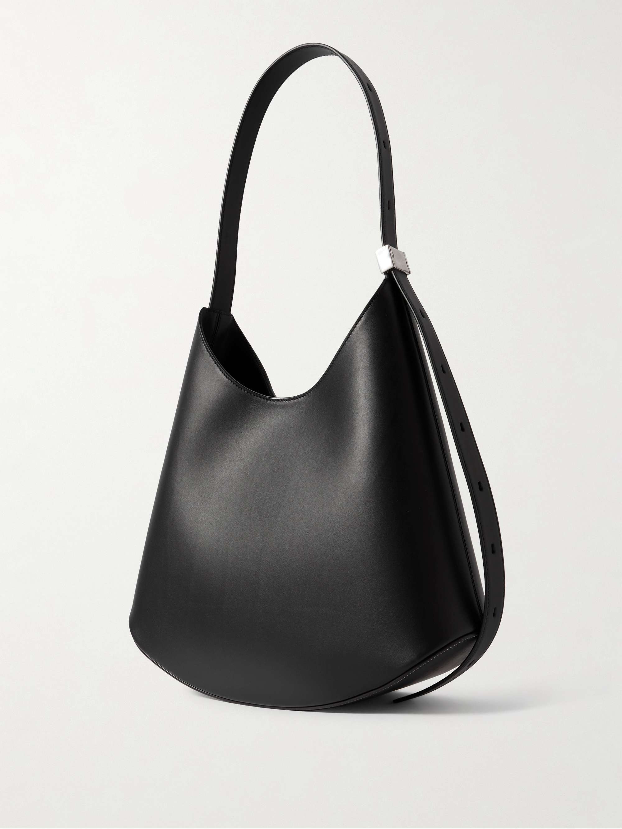 JIL SANDER レザー ミディアム ショルダーバッグ | NET-A-PORTER