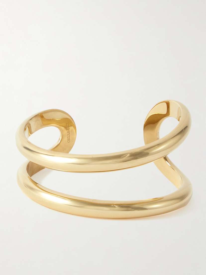 LIÉ STUDIO The Maggie Gold-tone Bangle