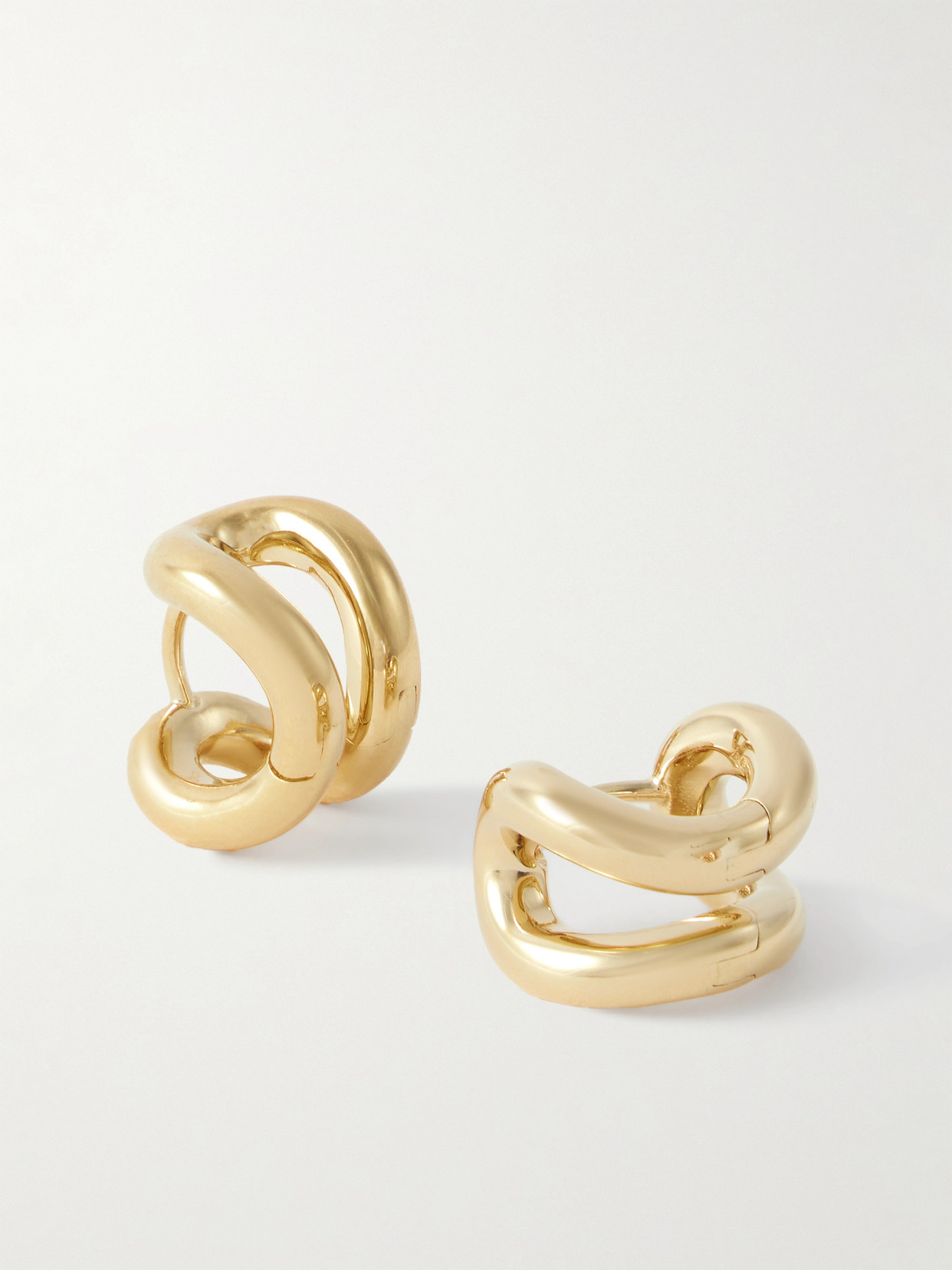 Lie Studio The Asta Gold-plated Earrings