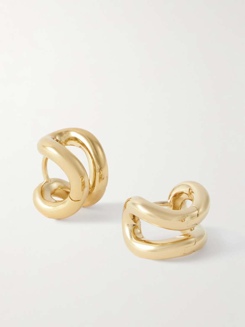 LIÉ STUDIO The Asta Gold-plated Earrings