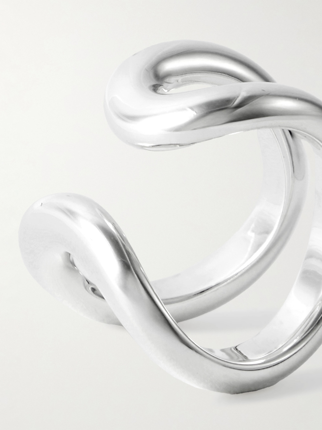 Lie Studio The Alma Silver Ring In Silver