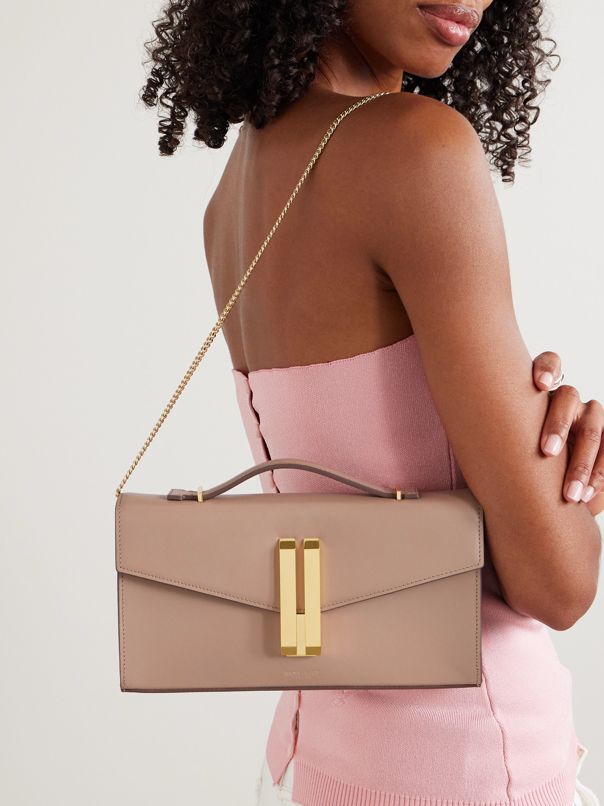 Demellier The Vancouver Leather Clutch