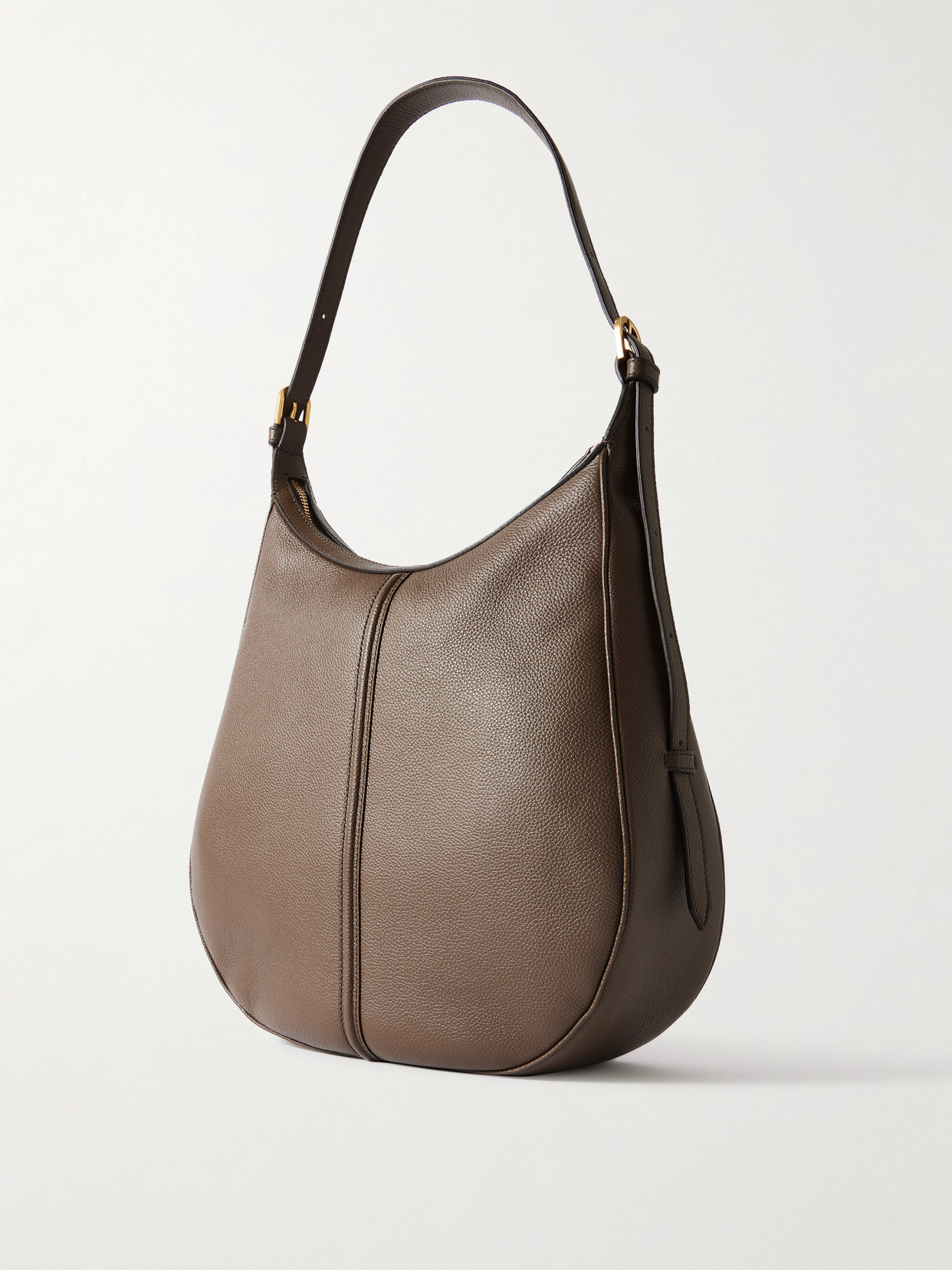 Demellier The Siena Embellished Textured-leather Shoulder Bag