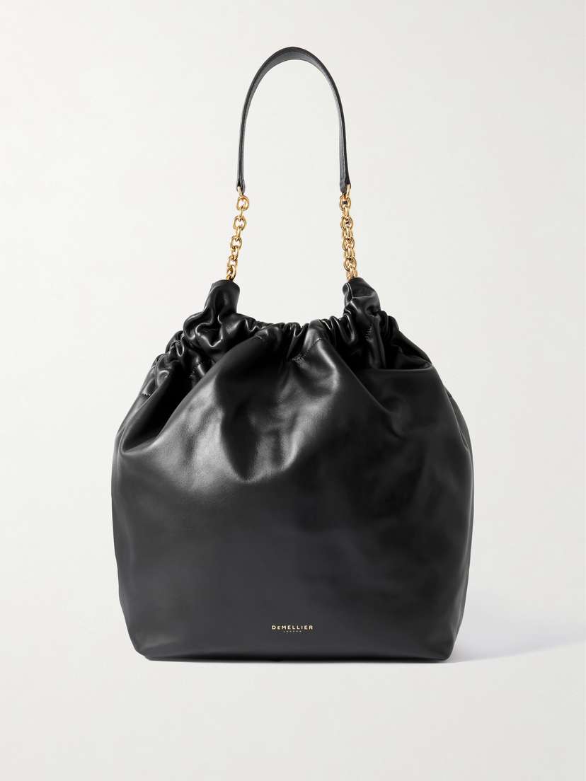 DeMellier The Miami Gathered Leather Tote