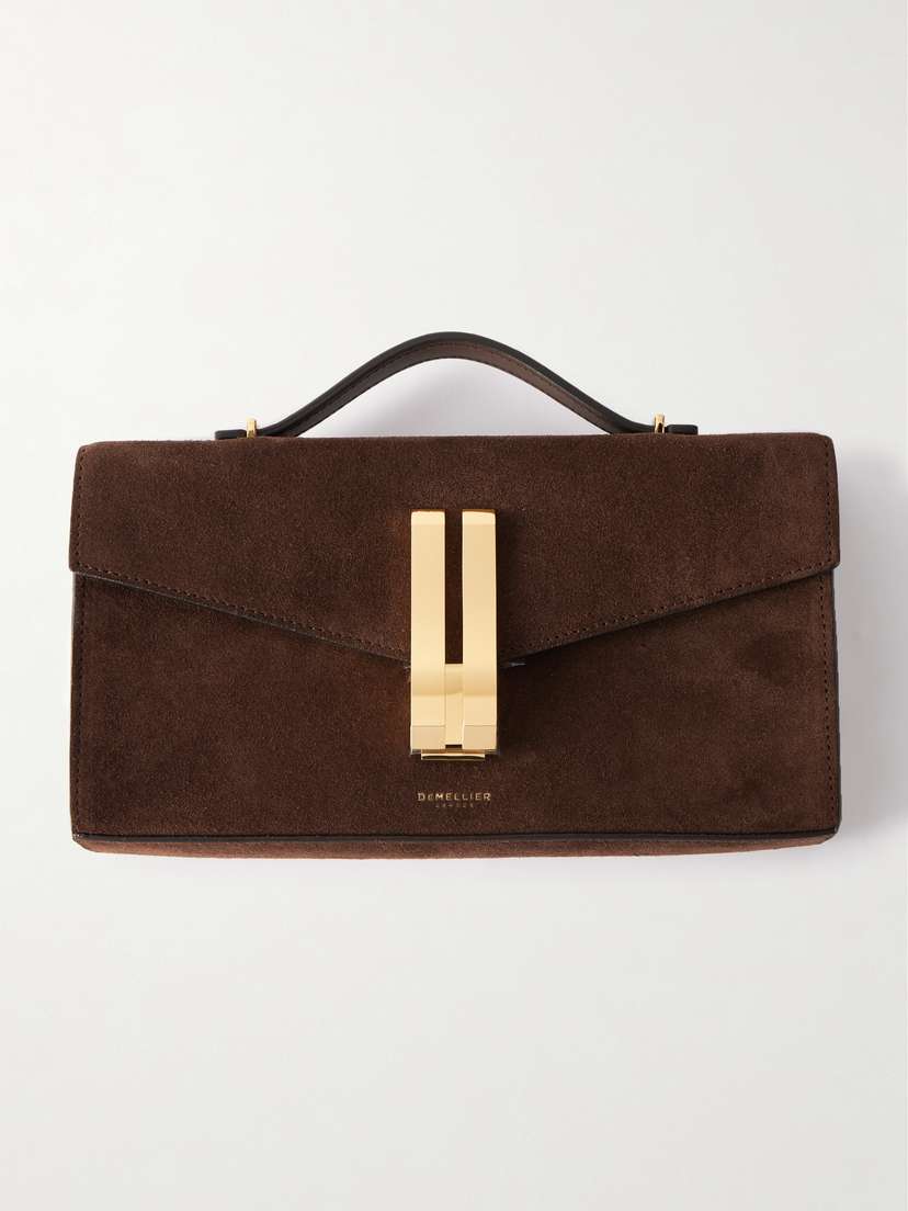 DeMellier The Vancouver Suede Clutch