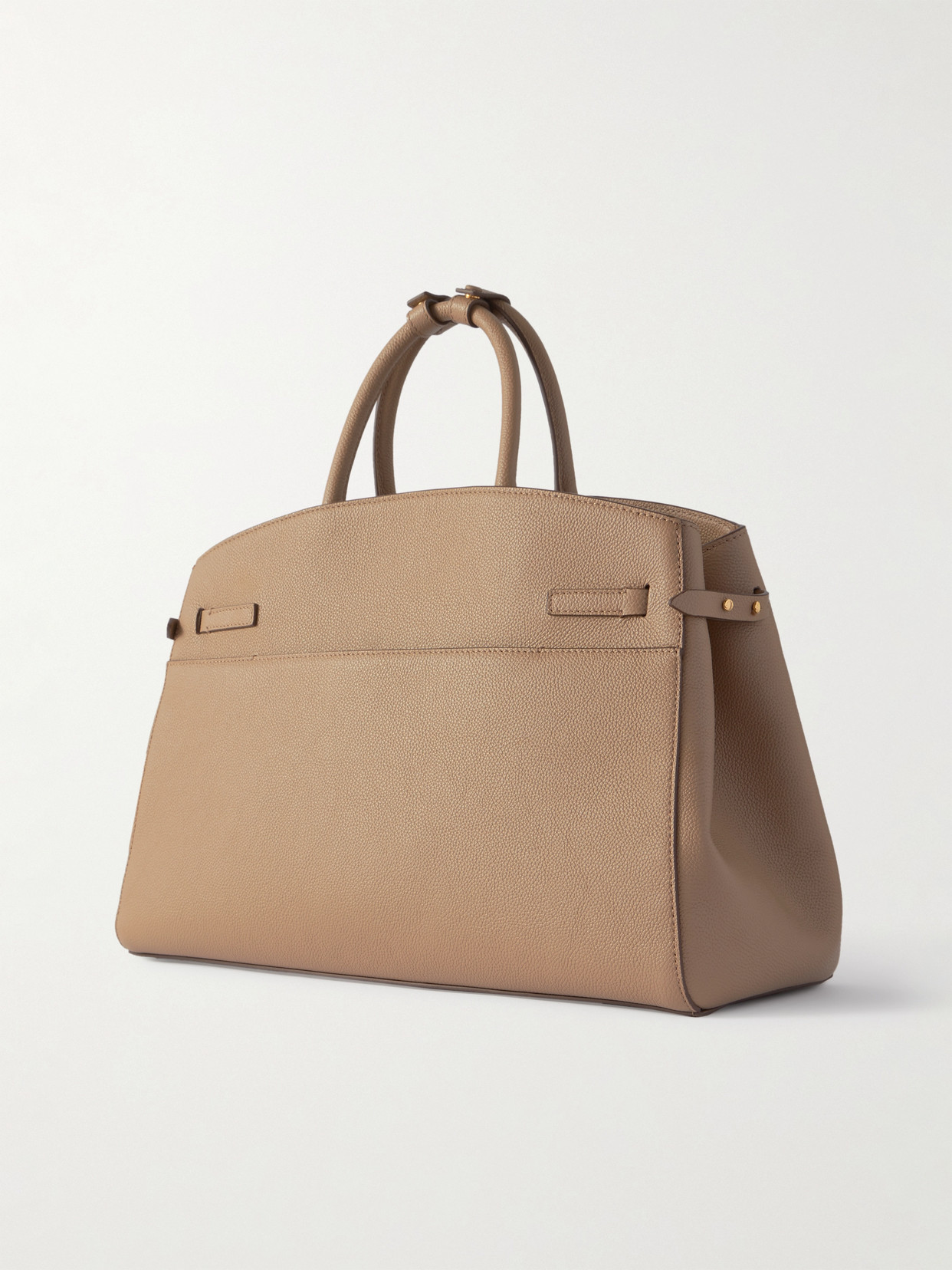 Demellier The Hudson Small Textured-leather Tote
