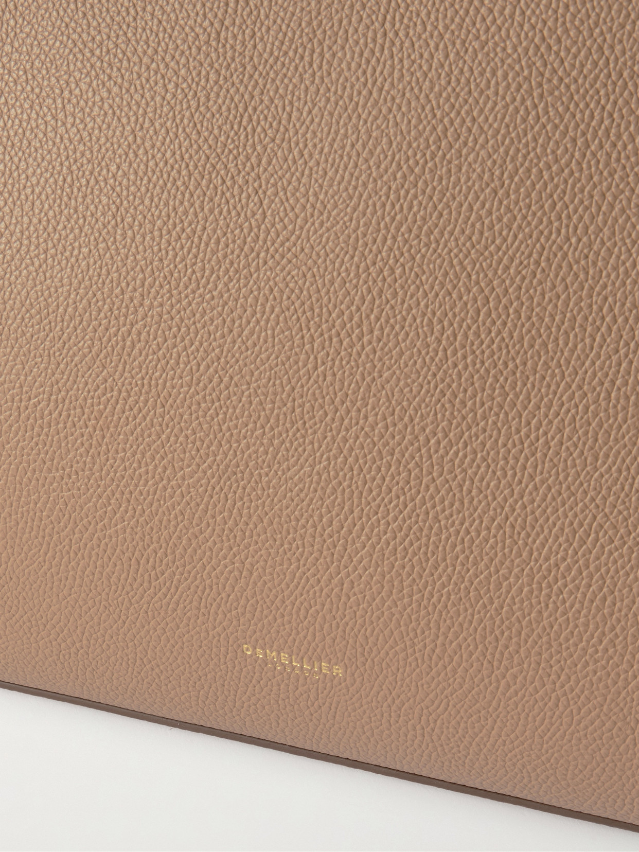 Demellier The Hudson Small Textured-leather Tote