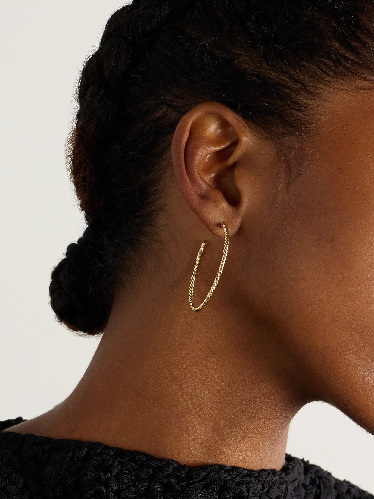 David Yurman Cablespira® 18-karat Gold Hoop Earrings In Gold