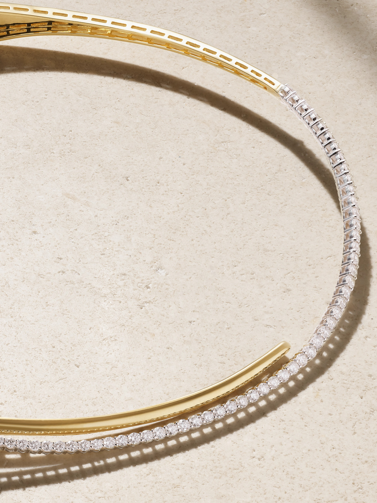 Yeprem Strada 18-karat Gold Diamond Necklace
